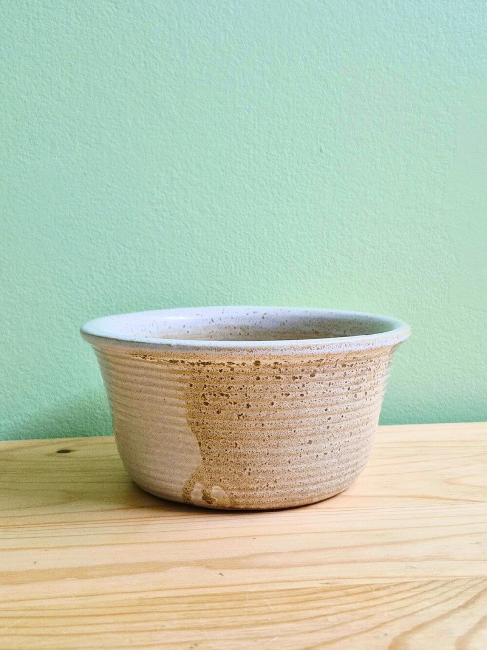 Vintage Zanesville Pottery Homespun Bowl #7002